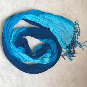 Blue Ombre Scarf